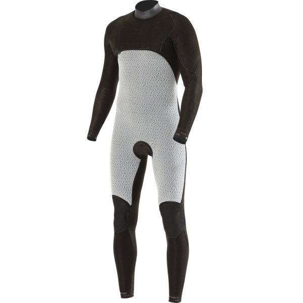 Vissla / 7 Seas Powerseam / 4-3mm / Front Zip / Black - Image 3