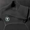 Vissla / 7 Seas Powerseam / 4-3mm / Front Zip / Black - Image 5