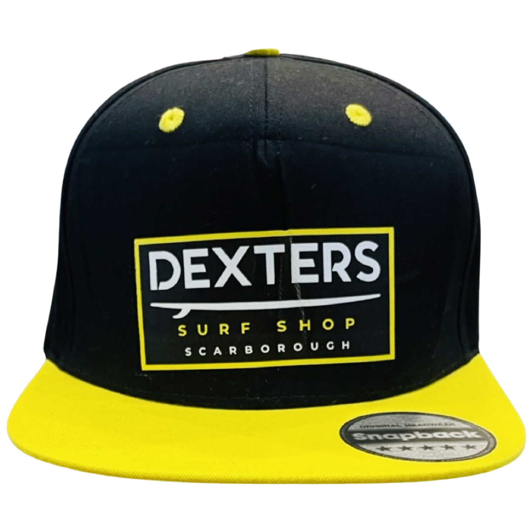 Dexters Waterproof 100% Cotton - adult Snapback - Yellow