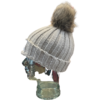 DEXTERS EXTRA WARM 100% ACRYLIC – Junior BOBBLE – FAUX FUR CREAM - Image 2