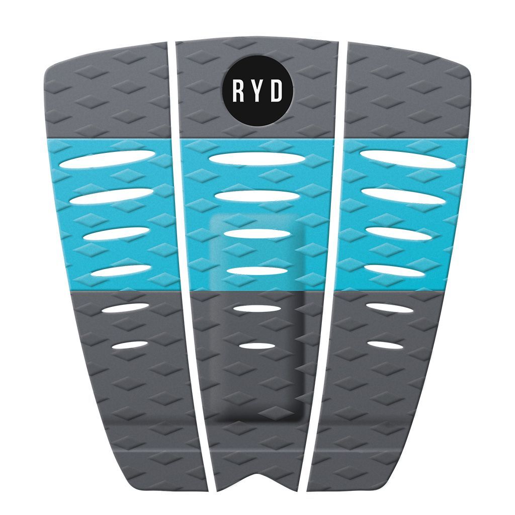 RYD layback Deck pad - grey/blue