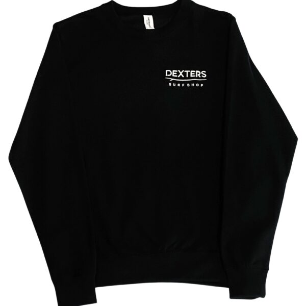 Dexters Stitched Logo Adult Jumper - Black