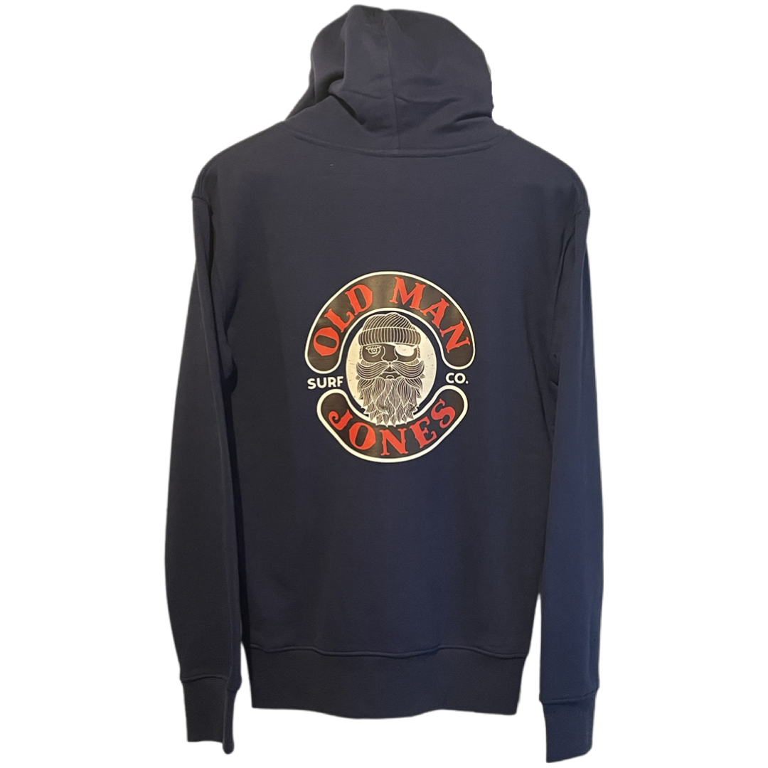Junior - Old man jones -  navy - stitched logo (Pull on) - Image 2