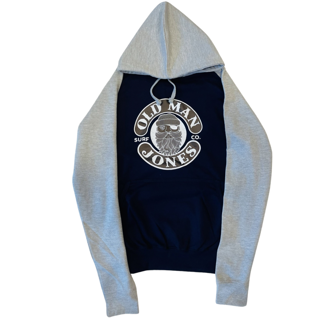 Baseball Style - Junior - Old man jones -  Navy & grey (Pull on)