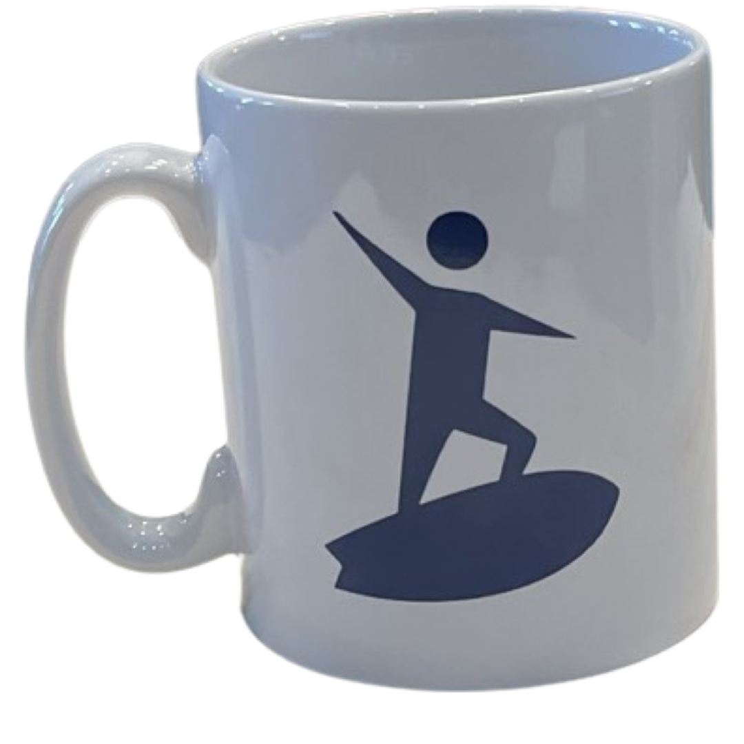 Dexters Surf Shop Tea Mug - White - Image 2