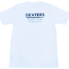 Dexters Stitched Logo cool tech Junior T-shirt - white - Image 2