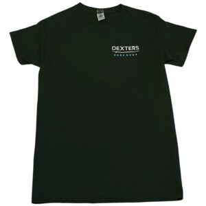 Dexters Stitched Logo Adult T-shirt - military green