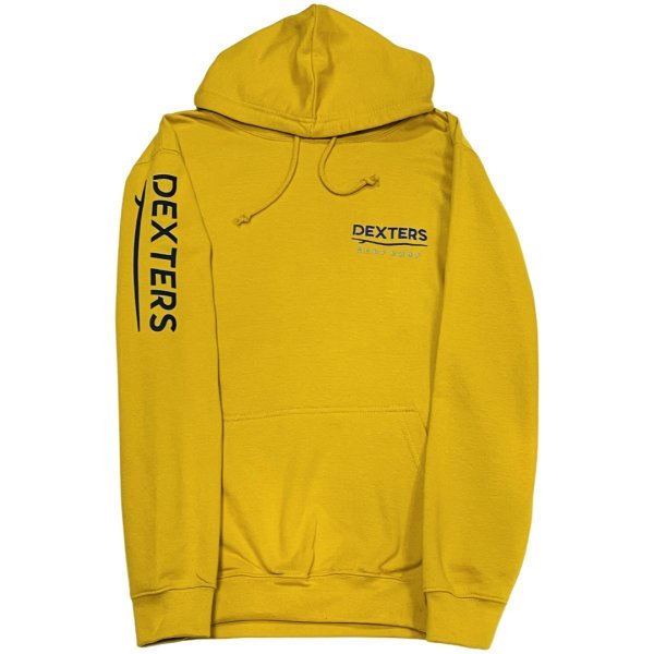 Dexters Full Arm Logo Junior pull on - Sun Yellow