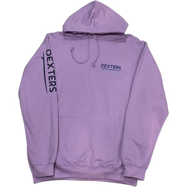 Dexters Full Arm Logo Adult pull on - Violet