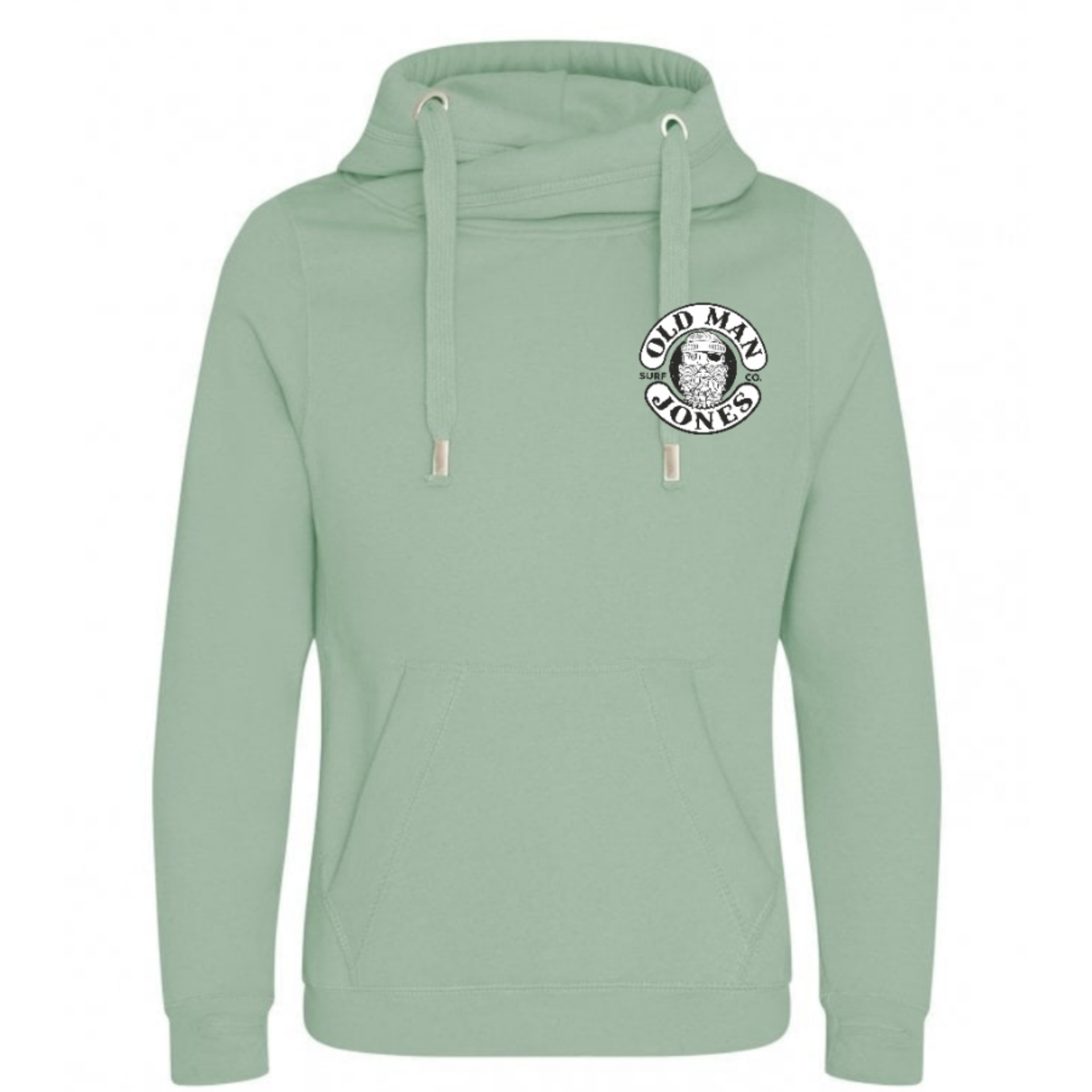 Cross Neck - Dusty Green - (Pull On)