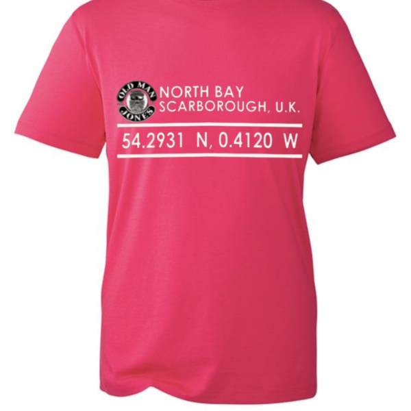STITCHED COORDINATES LOGO TEE – Pink - Image 2