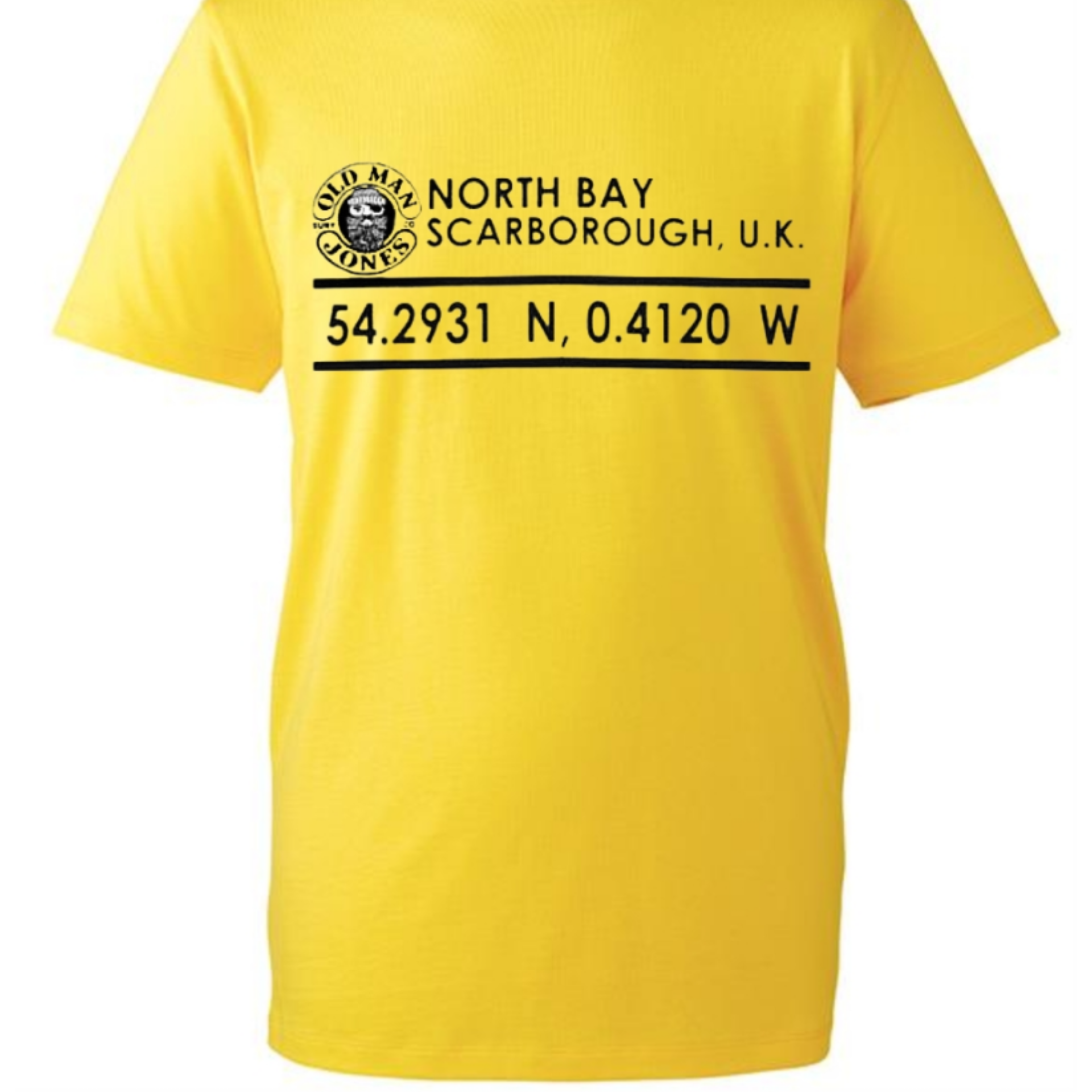 STITCHED COORDINATES LOGO TEE – Yellow - Image 2