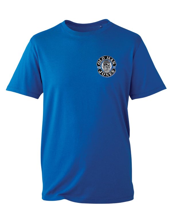 STITCHED COORDINATES LOGO TEE – Royal Blue