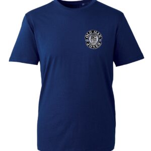 STITCHED COORDINATES LOGO TEE – Navy