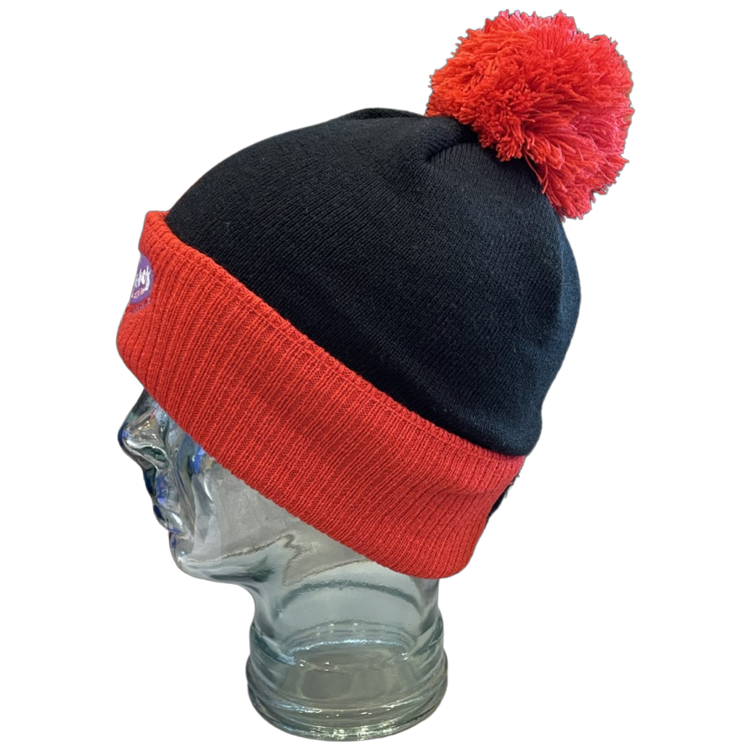 Miss Jones Junior BOBBLE – Black / Red - Image 2