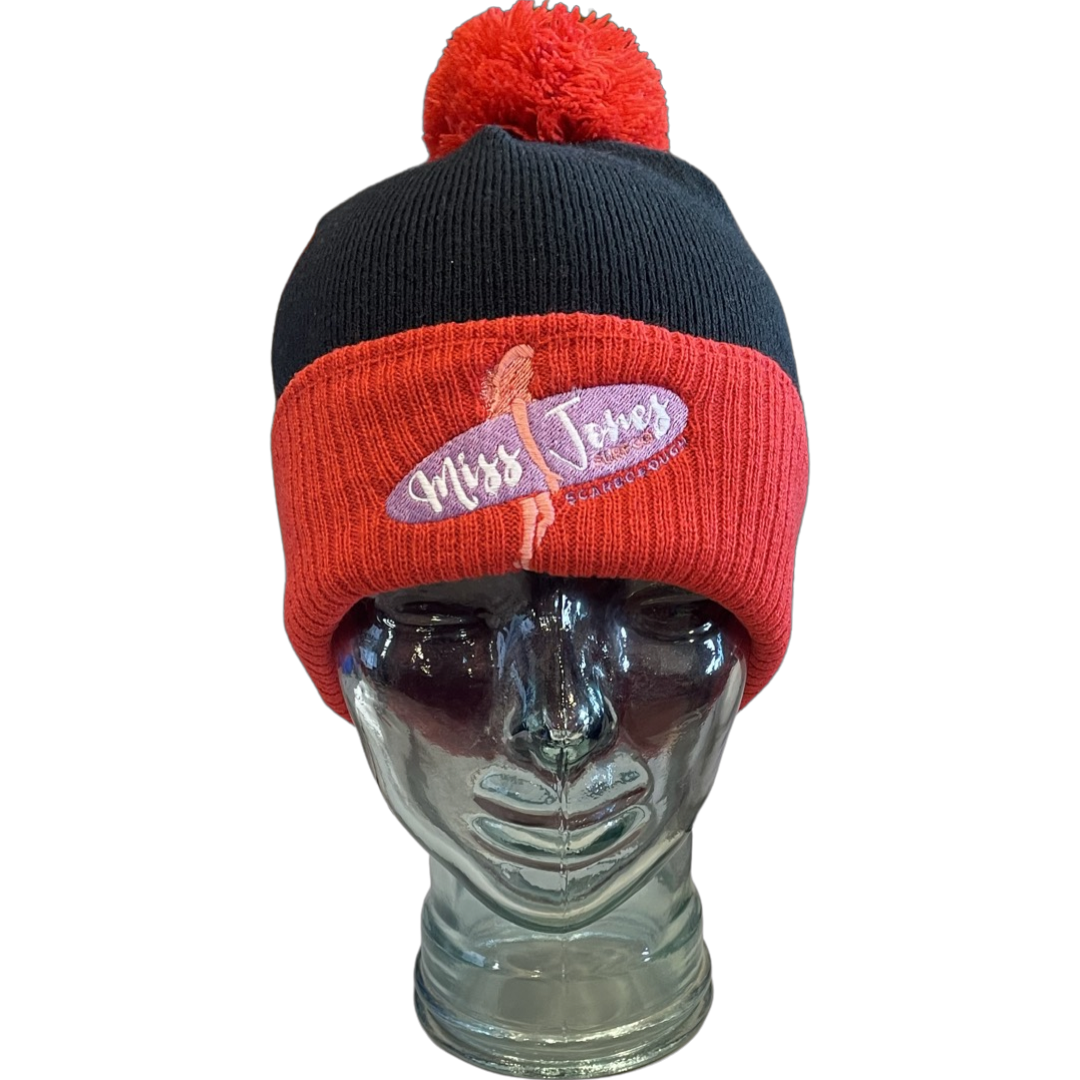 Miss Jones Junior BOBBLE – Black / Red