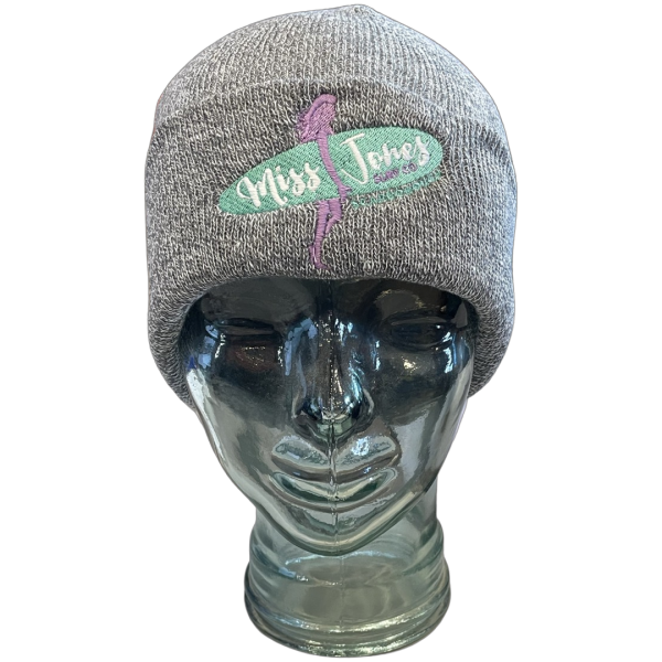 Miss Jones Chunky junior Beanie - Grey