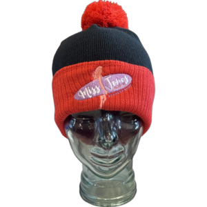 Miss Jones Junior BOBBLE – Black / Red