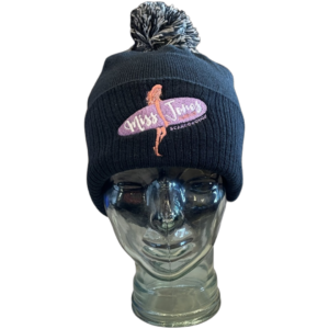 Miss Jones JUNIOR BOBBLE – Navy / Grey
