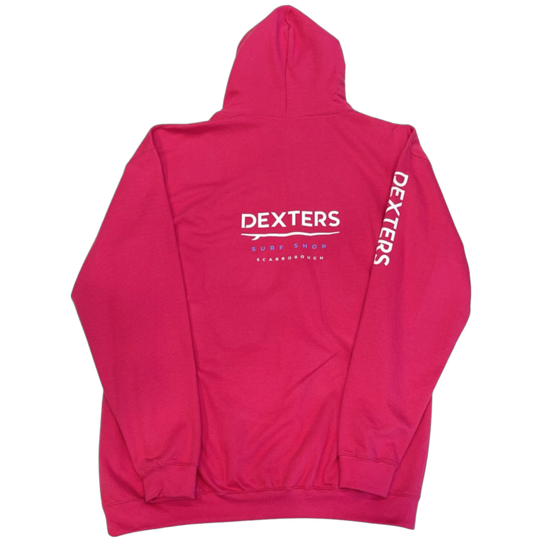 Dexters Full Arm Logo Adult pull on - Bright Pink - Image 2