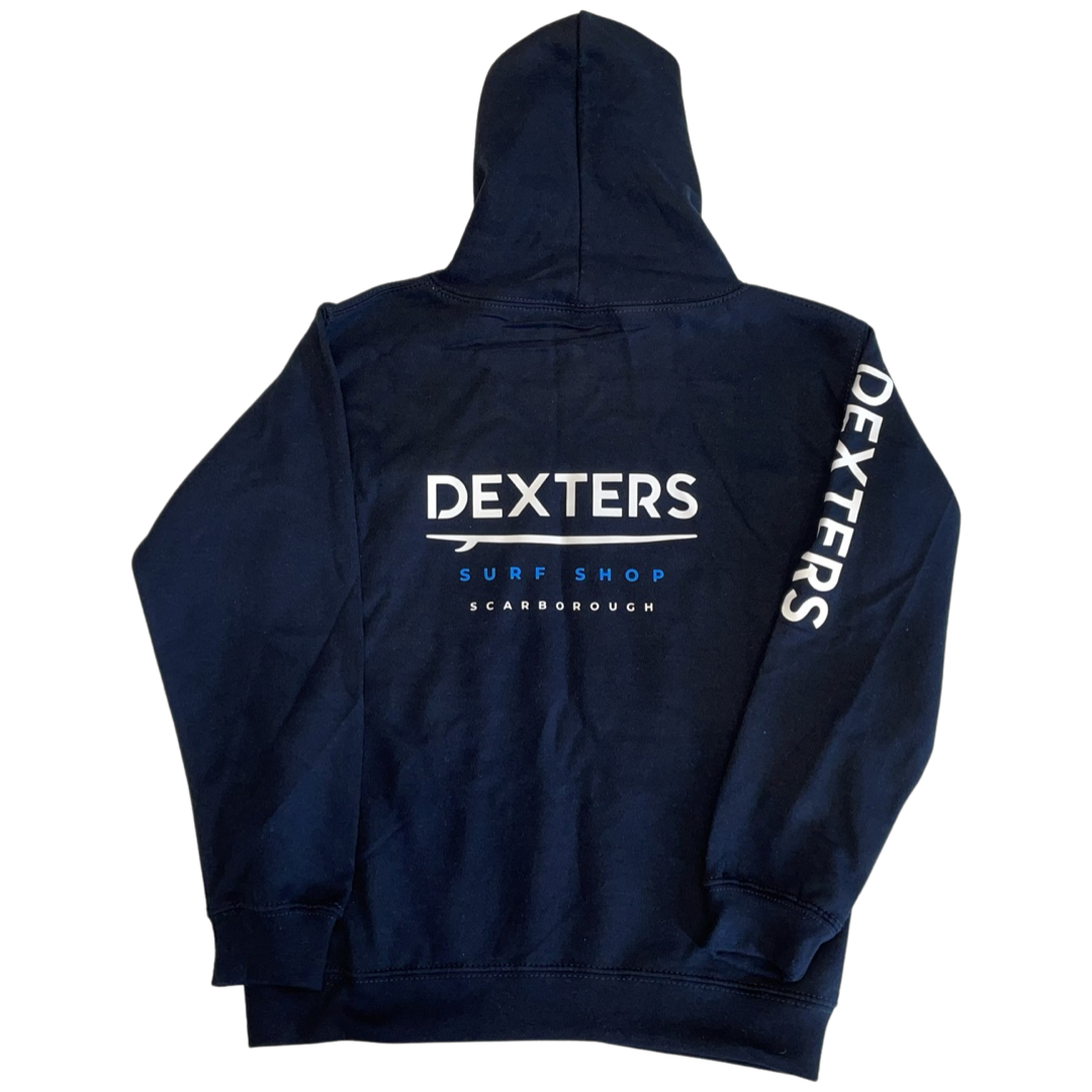 Dexters Full Arm Logo Junior pull on - Navy - Image 2