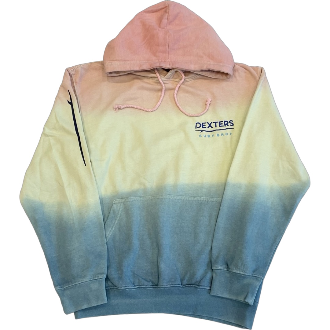 Dexters Full Arm Logo Adult pull on - Tie Dye - Rainbow