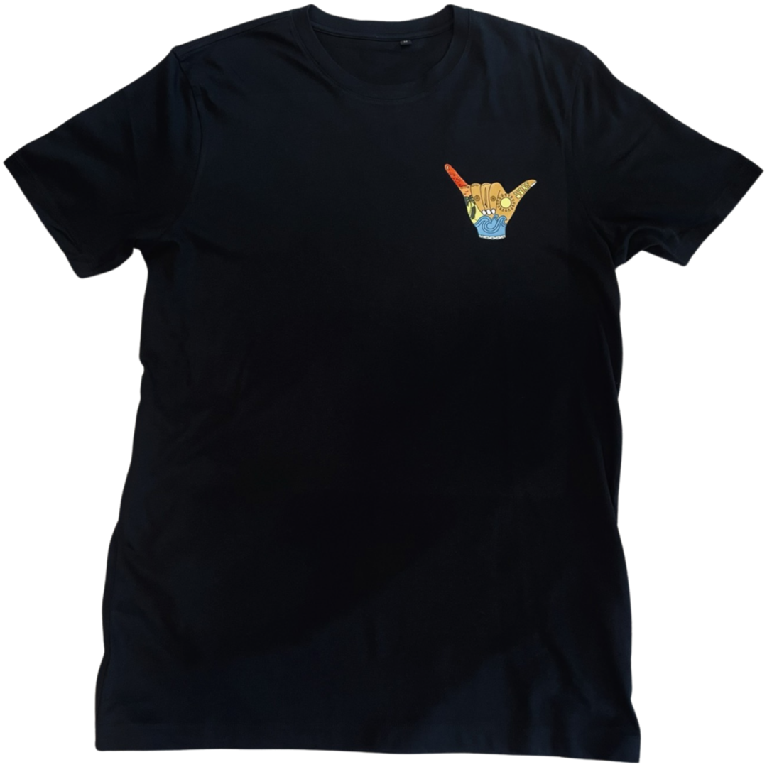 Stay Stoked Logo Junior Tee - Black