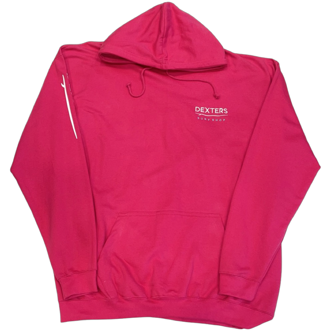 Dexters Full Arm Logo Adult pull on - Bright Pink