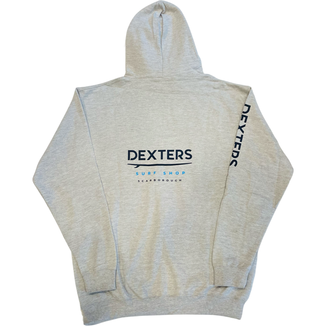 Dexters Full Arm Logo Adult pull on - Grey - Image 2
