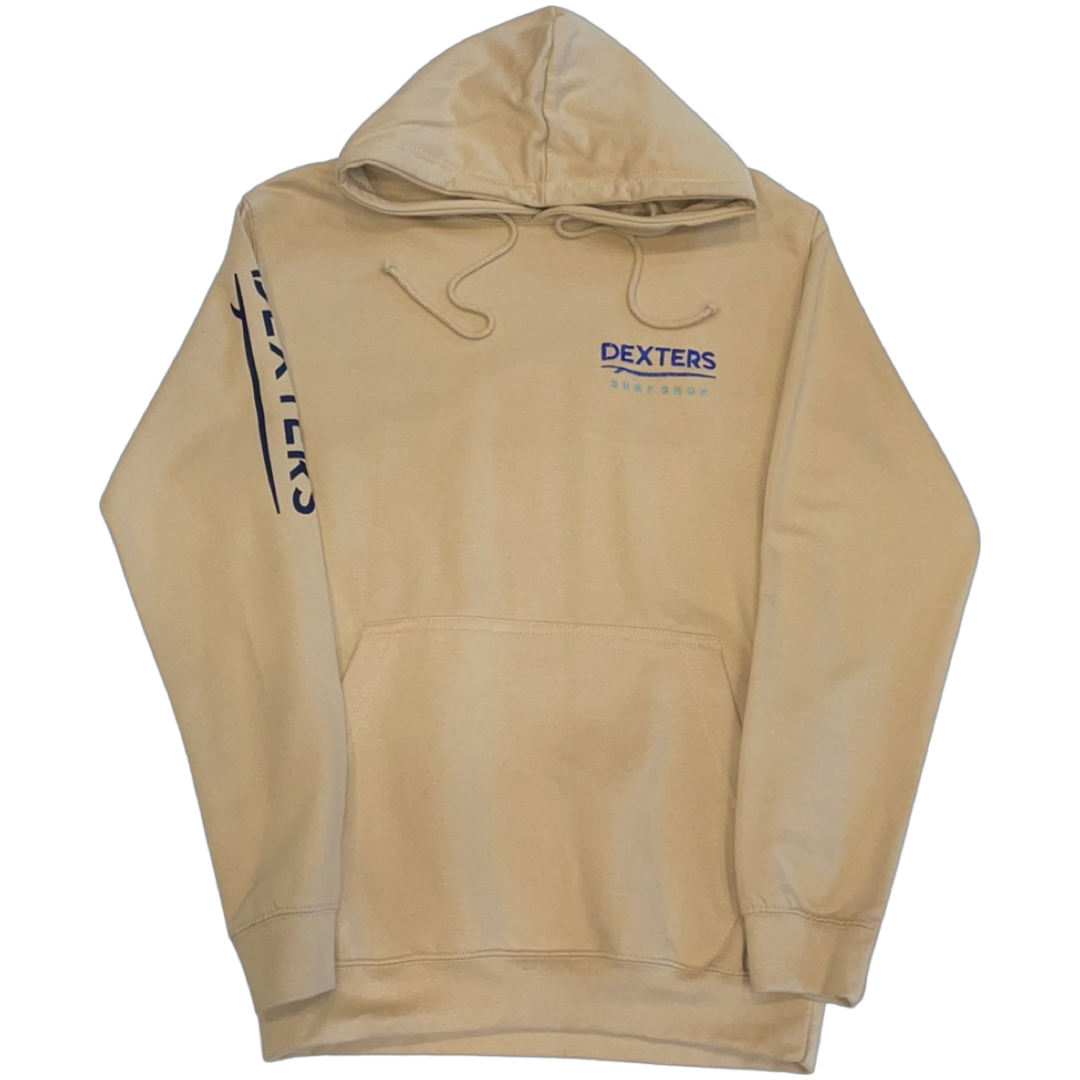 Dexters Full Arm Logo Adult pull on - Sandy