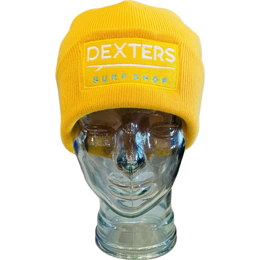 DEXTERS EXTRA WARM 100% ACRYLIC – adult BEANIE - Sun Yellow
