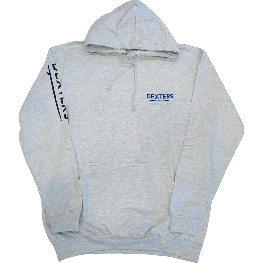 Dexters Full Arm Logo Adult pull on - Grey