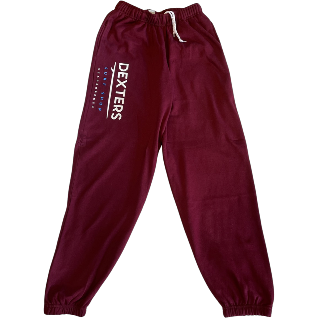 Dexters Super comfy, Adult drawstring bottoms - Maroon