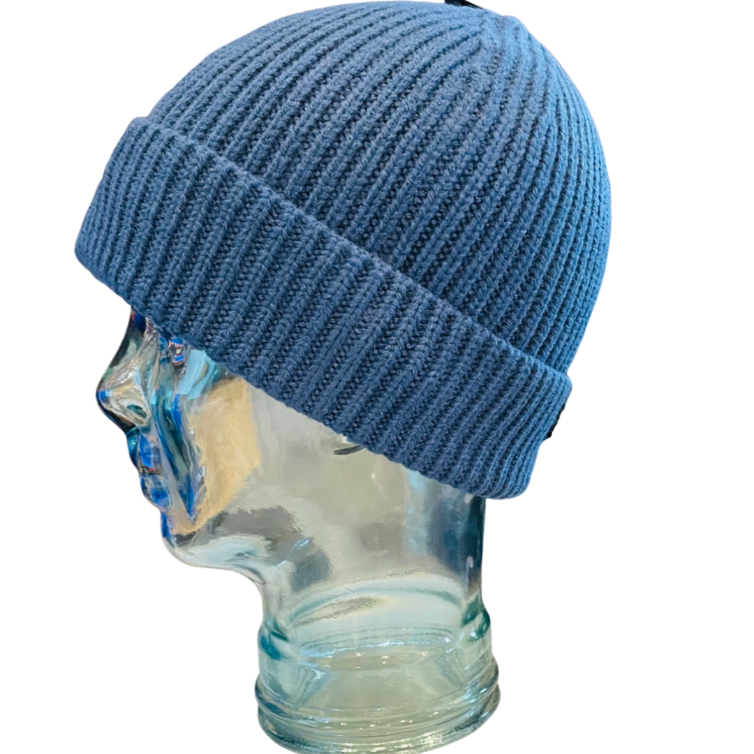 Stay Stoked Logo Adult Beanie - Blue - Image 2