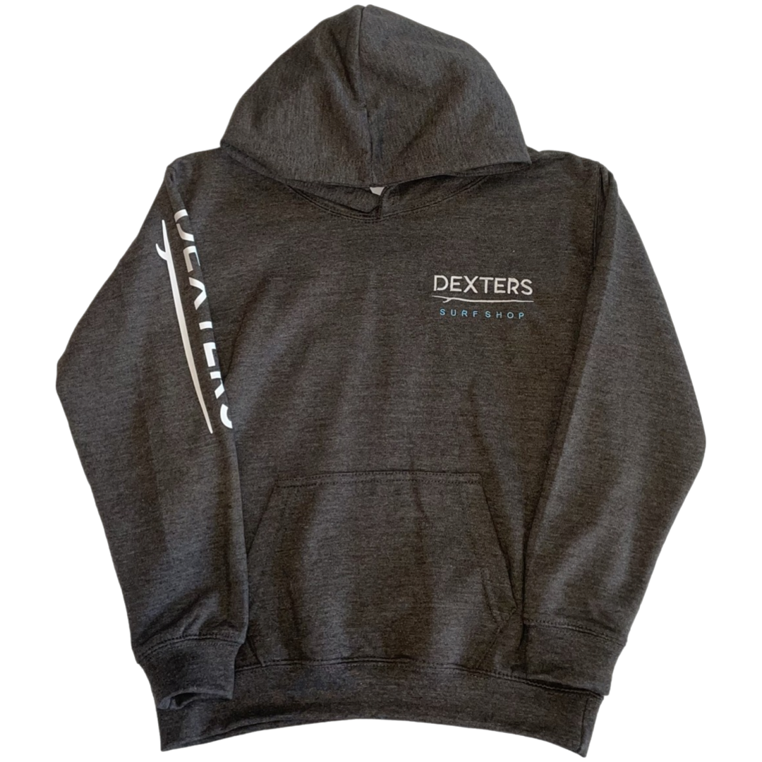 Dexters Full Arm Logo Junior pull on - Dark Grey