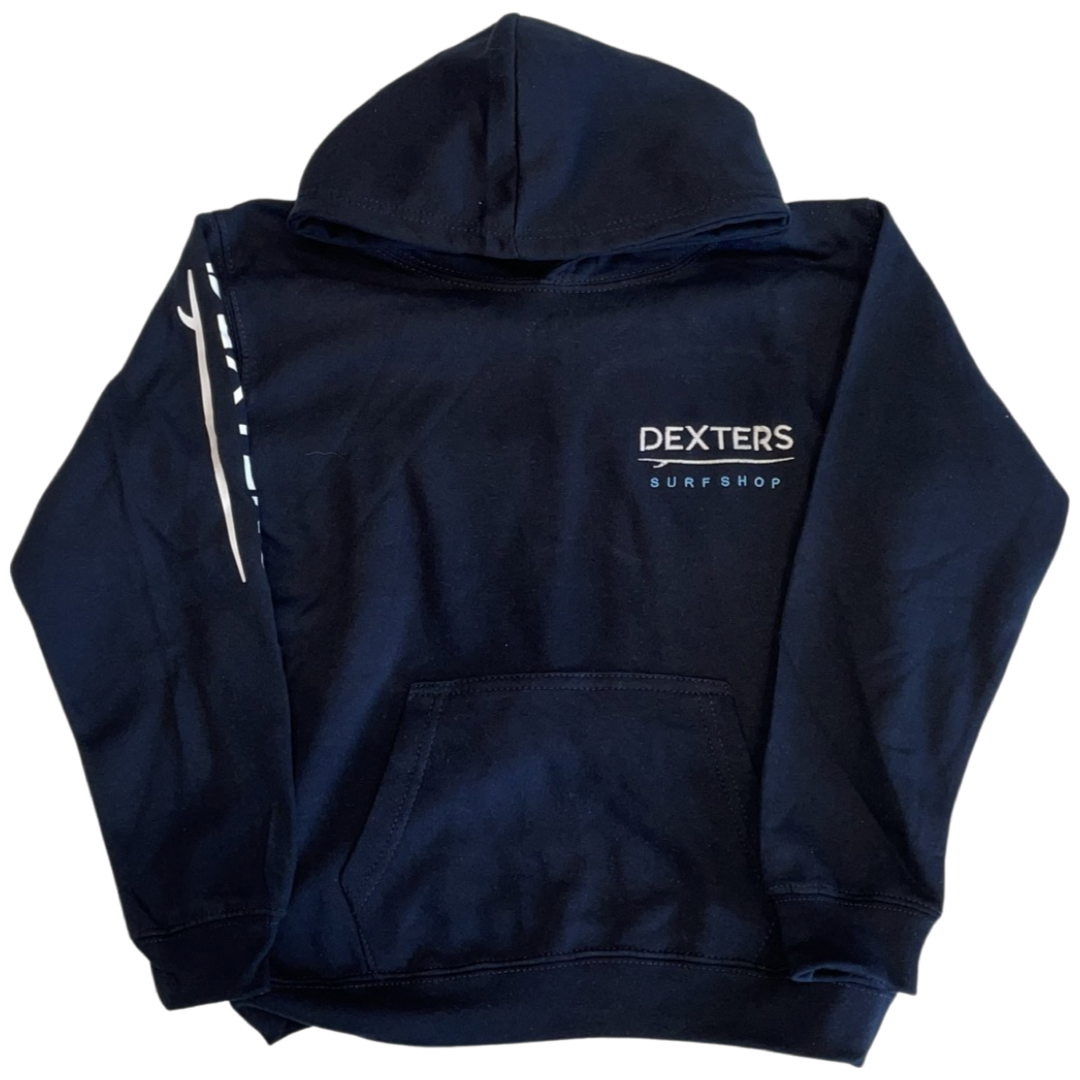 Dexters Full Arm Logo Junior pull on - Navy