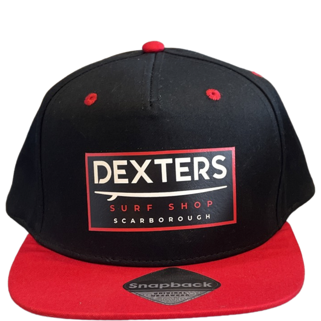 Dexters Waterproof 100% Cotton - adult Snapback - Red
