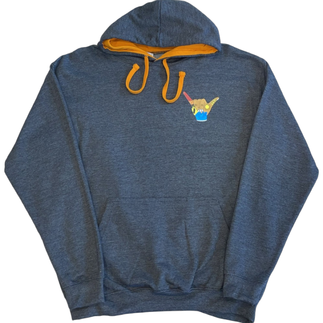 Stay Stoked- Dark Grey (Junior Pull on)