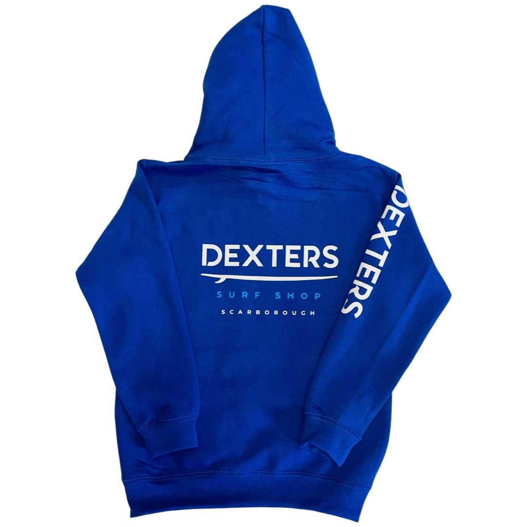 Dexters Full Arm Logo Junior pull on - Royal Blue - Image 2