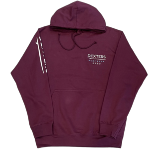 Dexters Full Arm Logo Adult pull on - Light Maroon