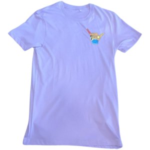 Stay Stoked Logo Junior Tee - Violet
