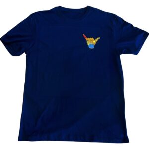 Stay Stoked Logo Adult Tee - Navy