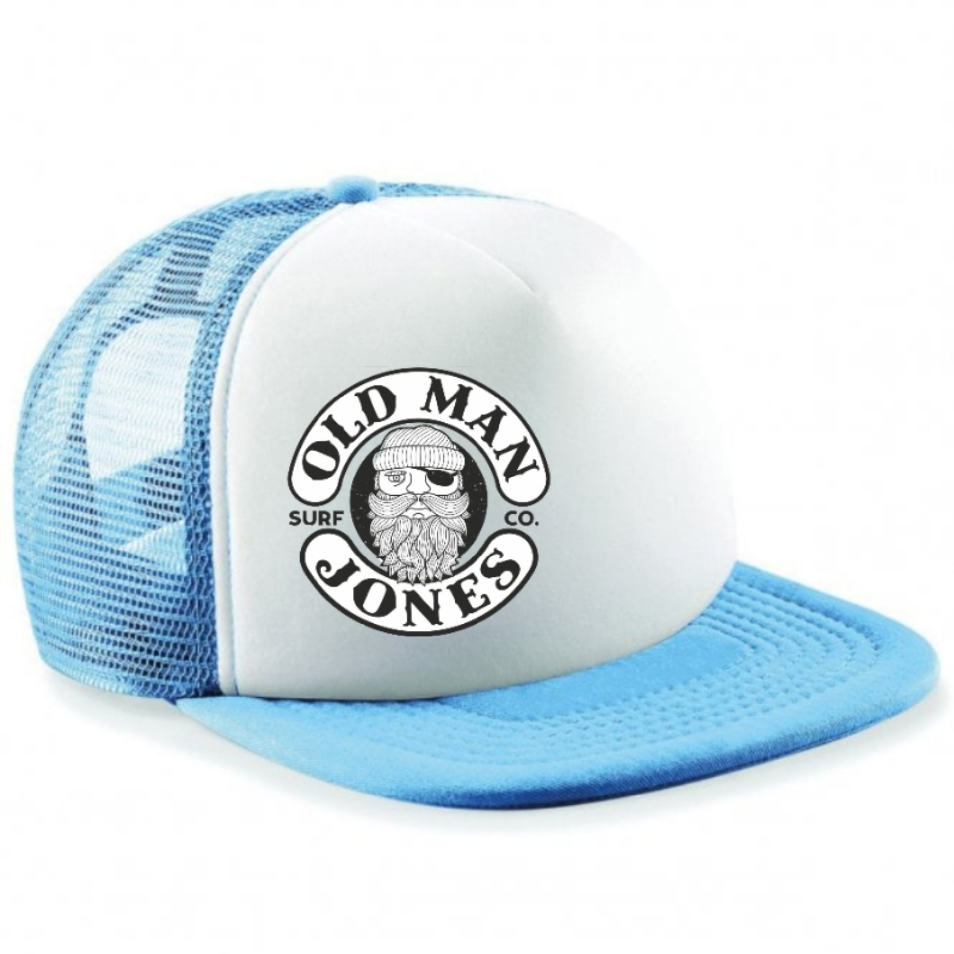 Vintage Trucker Snapback - Sky Blue