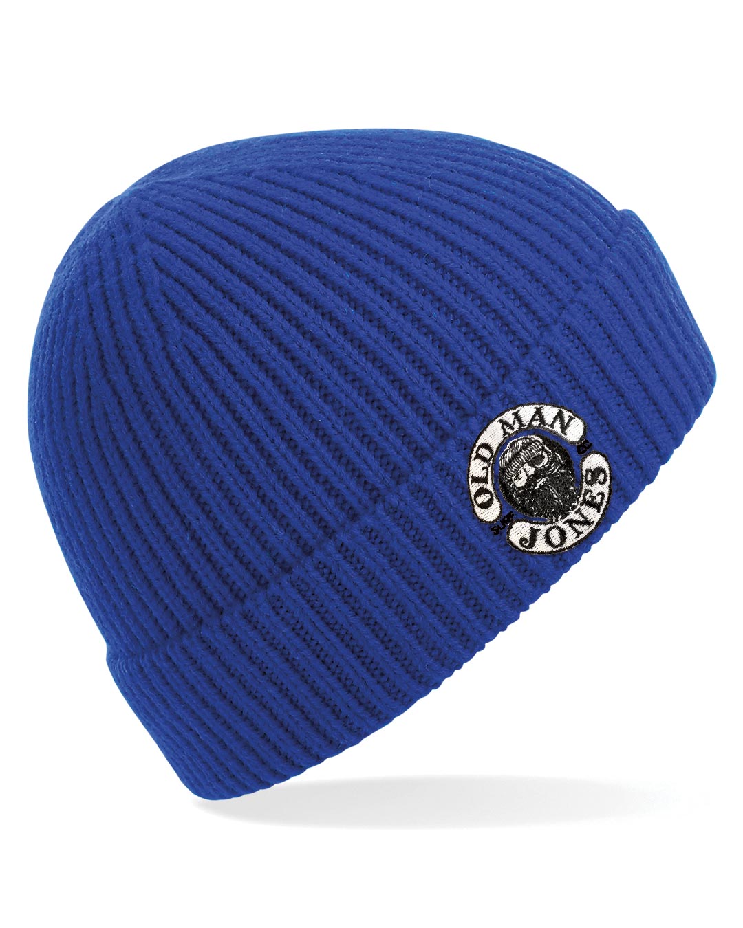 Chunky adult Ribbed Beanie - Royal Blue