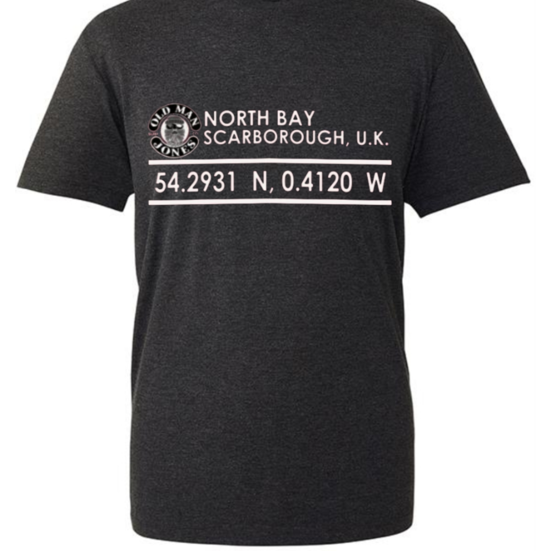 STITCHED COORDINATES LOGO TEE – Dark Grey - Image 2