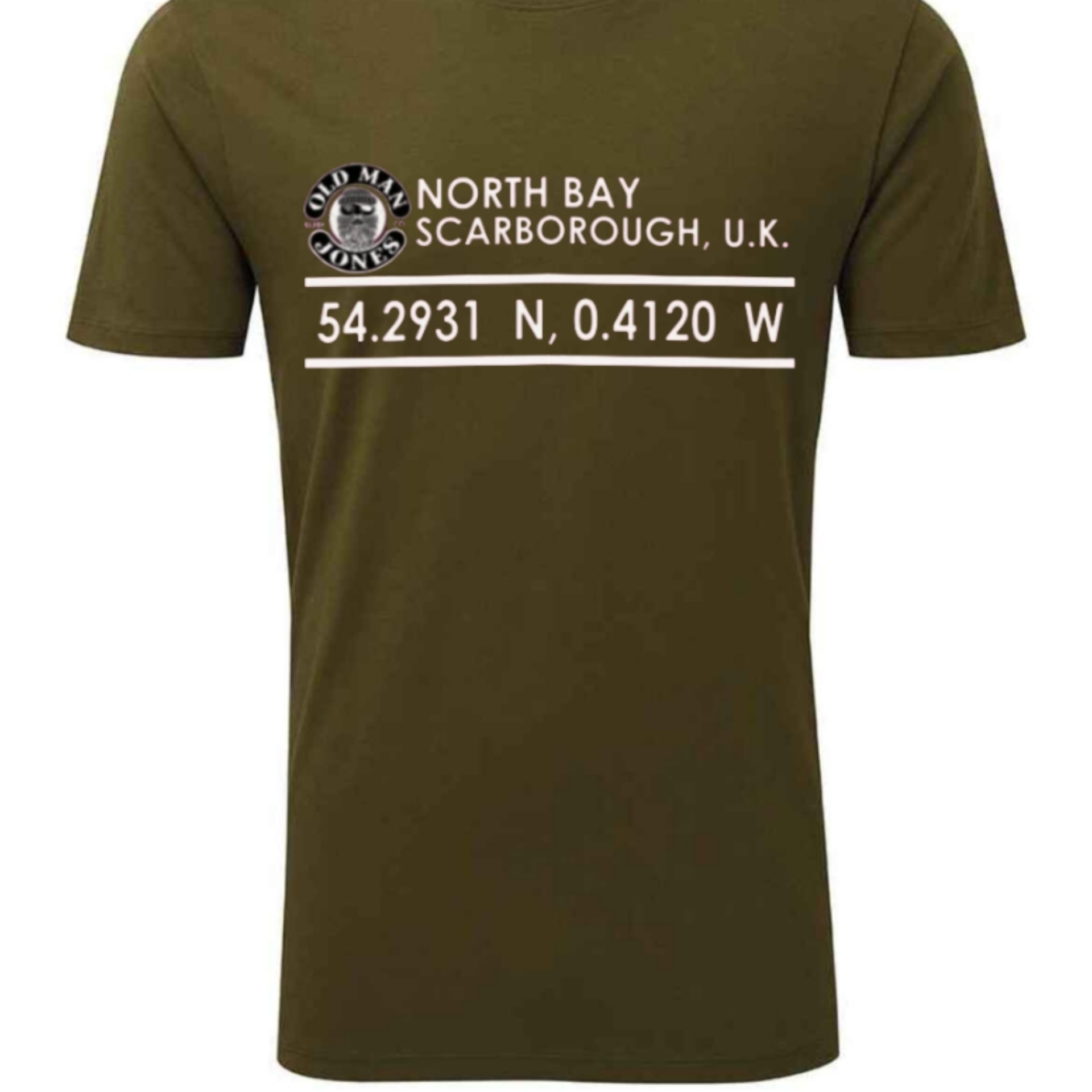 STITCHED COORDINATES LOGO TEE – Khaki - Image 2