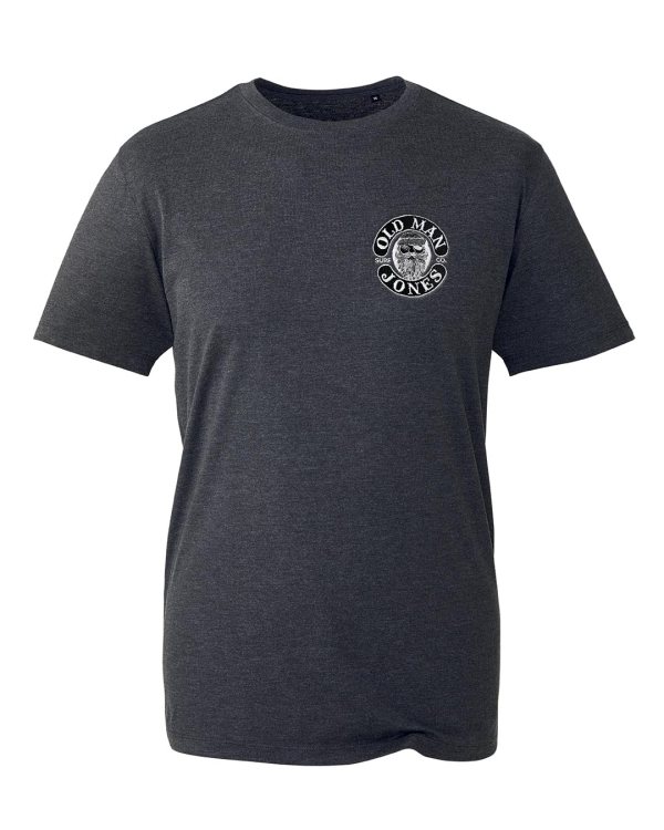 STITCHED COORDINATES LOGO TEE – Dark Grey