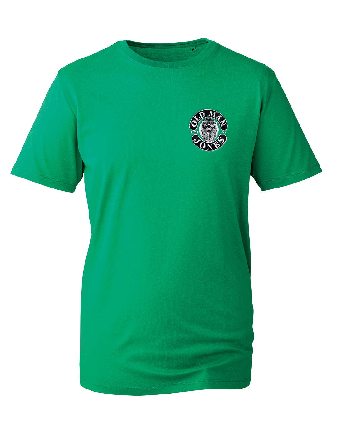 STITCHED COORDINATES LOGO TEE – Kelly Green