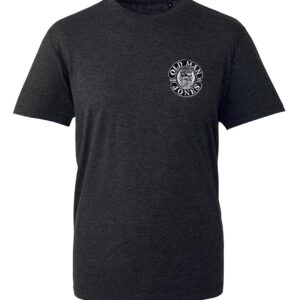 STITCHED COORDINATES LOGO TEE – Black Marl