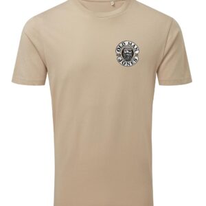 STITCHED COORDINATES LOGO TEE – Desert Sand